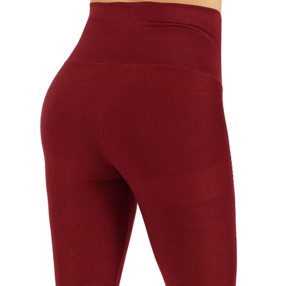 Workout Women's Leggings High Compression Pants - Picture 2 of 4